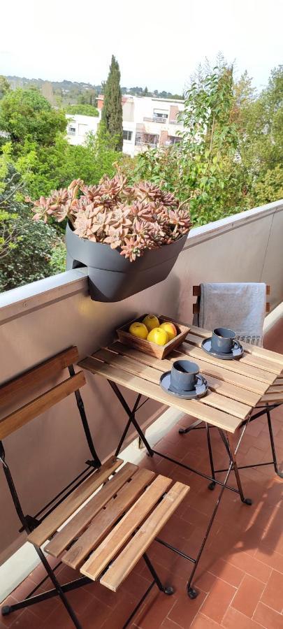 Michelet Studio Climatise Avec Balcon Et Parking Ferme Montpellier Esterno foto